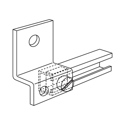 Eaton Bevestigingsbeugel voor c-profiel aan muur