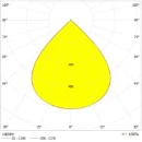 Ledvance Louver Inlegarmatuur 4000K 4000lm 595x595mm Steekklem zwart 4099854149658