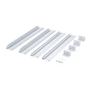 Philips CoreLine RC159Z Opbouwbehuizing opbouwrand Aluminium 615.5x615.5x78.5mm Wit 8720169752146