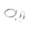 Philips CoreLine RC159Z beveiligingsset kabel kit Staal 1500x20x3.7mm Ø1.5mm Grijs 8720169752474
