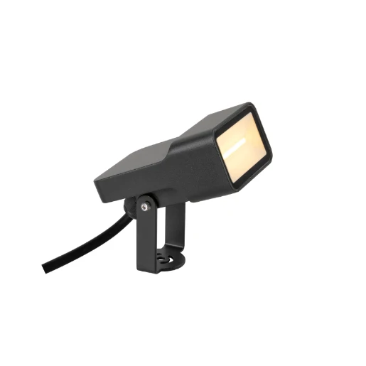 SLV Syna Wide led tuinspot Grondpen aluminium zwart IP65 1008479