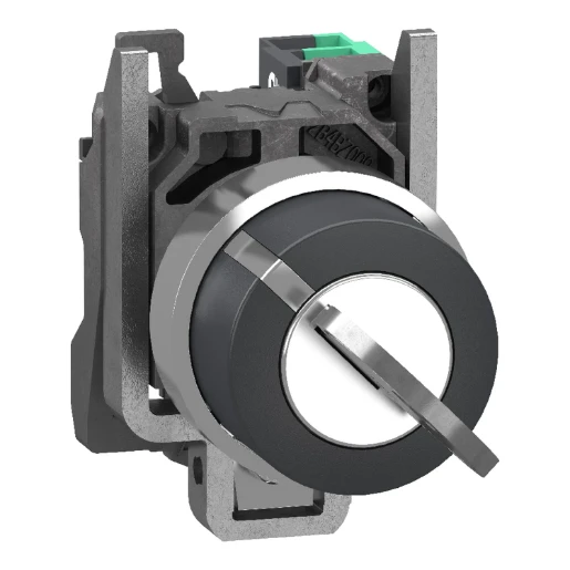 Schneider Electric Sleutelschakelaar Harmony XB4 metaal zwart 22 mm sleutel 455