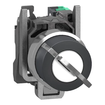 Schneider Electric Sleutelschakelaar Harmony XB4 metaal zwart 22 mm sleutel 455