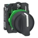 Schneider Electric Keuzeschakelaar Harmony XB5 Plastic zwart 22mm 3 standen veerter