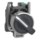 Schneider Electric Keuzeschakelaar Harmony XB4 metaal zwart 22mm 2 standen