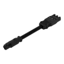 Wago 774 Patchkabel gebouwinstallatie 3p Contrastekker (female) Stekker 4000mm 774-9293/1517-401