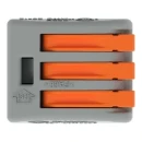 Wago Verbindingsklem 3x2,5mm2 grijs