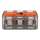 Wago Verbindingsklem compact 3x6mm² transparant