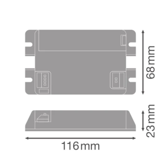Ledvance Combo / Bulkhead noodverlichtingskit Led 1.5W 220V 4099854481055