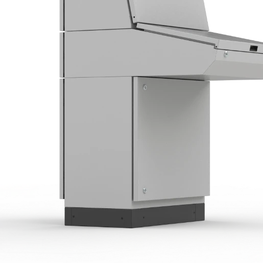 nVent Hoffman SOKKEL,ZIJPAN (LINKS/RECHTS) MPC/S MPG/S 100X400MM