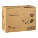 Bailey EcoBasic E27 led-lamp + lamphouder combipack (10 stuks) 4000K 935lm 110mm 200° 220 - 240V opaal wit 140818