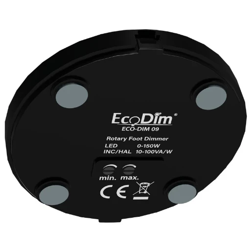 Bailey LED vloerdimmer 230V 0W zwart 144256