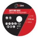 Bizline doorslijpschijf 125mm 781000 set (x10)