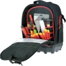 Bizline Gereedschapsrugzak met wieltjes en telescopische handgreep 340x190x520mm 8 inzetbakken 790552