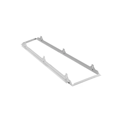 Sylvania EVO Plaster inbouwkader plafond armatuur Staal 1200x300x80mm Wit 0047418