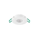 Sylvania Start Afdekking plafondring voor inbouwspot Aluminium 11x11x11mm Ø86mm Wit 0005583