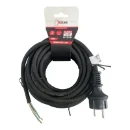 Bizline Aansluitleiding Randaardesteker schuin 3G1.0mm2 zwart 2m