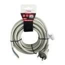 Bizline Aansluitleiding Randaardesteker schuin 3G1.5mm2 grijs 5m