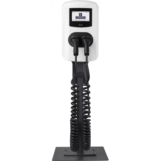 Alfen Laadstation Eve Double Plus Cable 1fc (excl.kabel) 22KW RFID SCN Logo Laadnet Wit