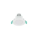 Sylvania EVO Start inbouwspot vast 3cct symm 2700K 620lm 47x47mm faseaanijding faseafsnijding dimbaar >80° - Extreem breedstralend Steekklem IP65 0005510