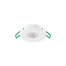 Sylvania Start Afdekking plafondring voor inbouwspot Aluminium 11x11x11mm Ø86mm Wit 0005583