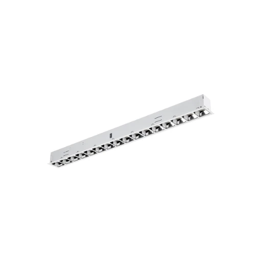 Concord Optix Linear Inlegarmatuur lumi 4000K 2870lm 1146x95mm DALI Dimbaar Vrijstr Steekklem IP20 wit 2023848