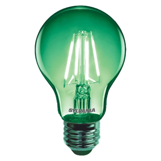Sylvania ToLEDo Retro Chroma E27 LED-lamp 0K 0lm 106mm 0V Helder glas groen 0086309