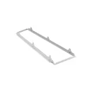 Sylvania EVO Plaster inbouwkader plafond armatuur Staal 1200x300x80mm Wit 0047418