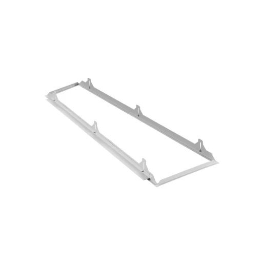 Sylvania EVO Plaster inbouwkader plafond armatuur Staal 1200x300x80mm Wit 0047418