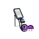 Philips Ledinaire BVP167 LED schijnwerper symm 3000 - 6500K 2200 - 2400lm 181x97mm aanwezigheidsmelder bewegingssensor lichtsensor >80° - Extreem breedstralend IP65 grijs 8720169736160
