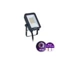 Philips Ledinaire BVP167 LED schijnwerper symm 3000 - 6500K 1100 - 1200lm 130x85mm >80° - Extreem breedstralend IP65 grijs 8720169736016
