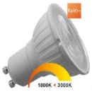 Megaman Reflector PAR16 GU10 led-spot 1800K 410lm PAR16 55mm 36° 220V dimbaar faseaansnijding faseafsnijding gematteerd MM11177