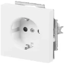 ABB Busch-Jaeger Future Axcent wandcontactdoos centraalplaat inbouw 16A 250V RA KV Mat wit RAL 9016 IP20 2CKA002013A5328