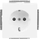 ABB Busch-Jaeger Future wandcontactdoos centraalplaat inbouw 16A 230V RA KV Mat wit RAL 9016 IP20 2CKA002013A5443