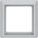 ABB Busch-Jaeger All-weather Afdekraam 1-voudig Horizontaal en verticaal Aluminium RAL 9006 IP44 2CKA001730A0276