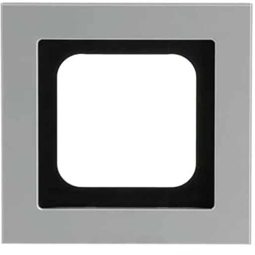 ABB Busch-Jaeger Axcent pur Afdekraam 1-voudig Horizontaal en verticaal Titanium IP20 2CKA001754A4693