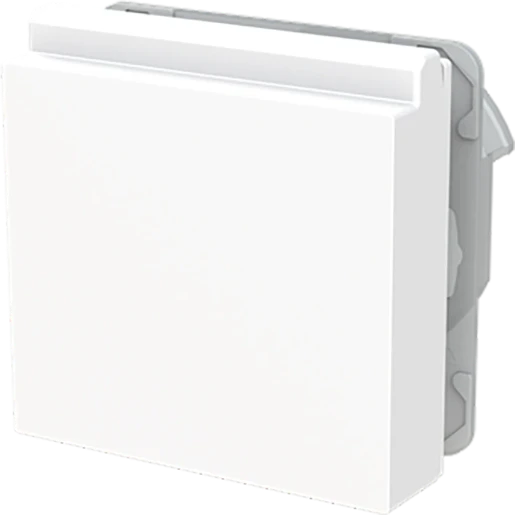 ABB Busch-Jaeger Art linear Verloopplaat met klapdeksel wit 2CKA001719A0180