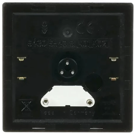 ABB Busch-Jaeger Future Axcent tiptoets + relaissokkel enkele wip wit RAL 9016 2CKA006599A2963