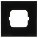 ABB Busch-Jaeger Carat Afdekraam 1-voudig Horizontaal en verticaal Zwart RAL 9005 IP20 2CKA001754A4322