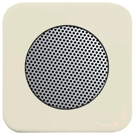 ABB Busch-Jaeger SI Centraalplaat radioluidspreker beige RAL 1013 2CKA008200A0076