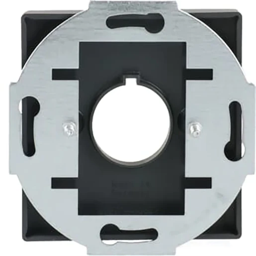 ABB Busch-Jaeger Future centraalplaat boring zwart RAL 9005 2CKA001724A4301