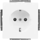 ABB Busch-Jaeger Future Axcent wandcontactdoos centraalplaat inbouw 16A 250V RA KV Mat wit RAL 9016 IP20 2CKA002013A5328