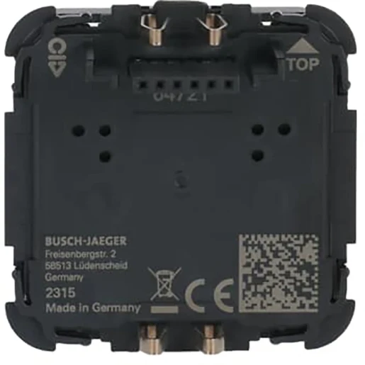 ABB Busch-Jaeger Flextronics bedieningselement tweedelige drukker zwart 2CKA006400A0100