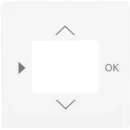 ABB Busch-Jaeger Future Centraalplaat timer 6455-56 1098U(F) centraalplaat wit RAL 9016 2CKA006430A0388