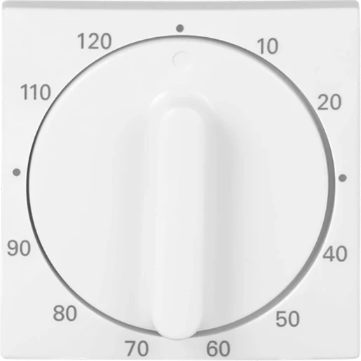 ABB Busch-Jaeger Balance Centraalplaat 1071U 120min SI-B knevelgreep wit RAL 9010 2CKA001753A0306