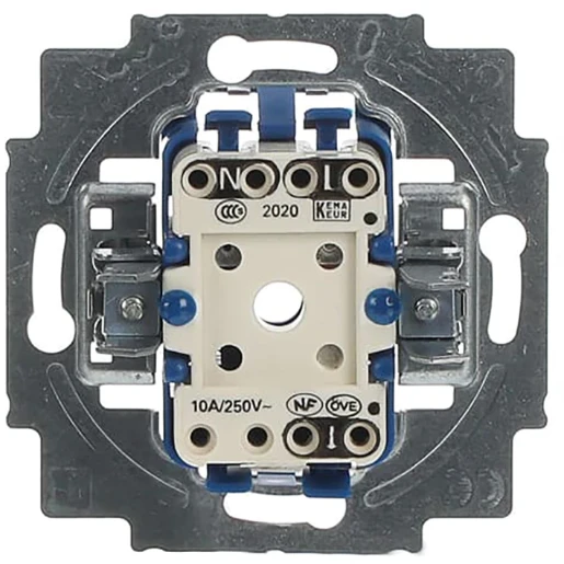 ABB Busch-Jaeger Pulsdrukker Wip Mat blauw RAL 5010 2CKA001413A0574