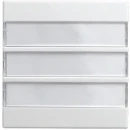 ABB Busch-Jaeger Balance Infoline centraalplaat 1566u si-b centraalplaat wit RAL 9010 2CKA001582A0400