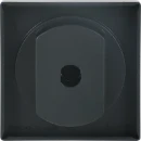 ABB Busch-Jaeger Future Centraalplaat + greep draaiknop zwart RAL 9005 2CKA001710A3892