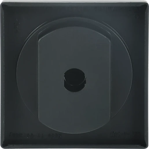 ABB Busch-Jaeger Future Centraalplaat + greep draaiknop zwart RAL 9005 2CKA001710A3892