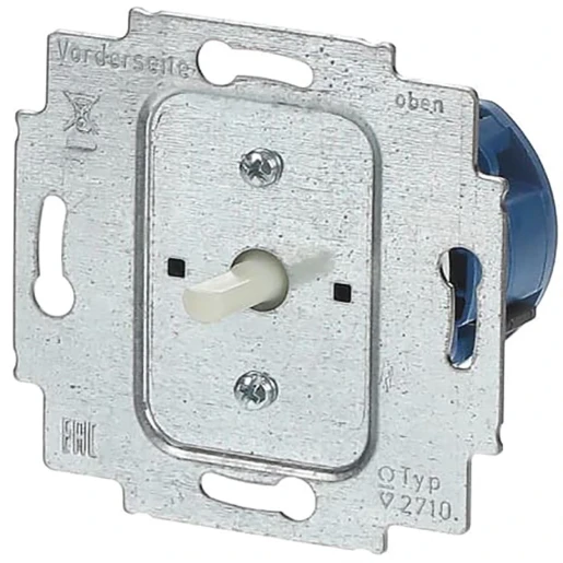 ABB Busch-Jaeger 3-standenschakelaar met nulstand Schakeling 0 - 1 - 2 - 3 16A 250V 2CKA001101A0918